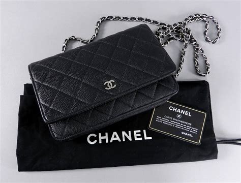 chanel caviar leather wallet on chain|Chanel Wallet on Chain Bag Black Caviar Leather .